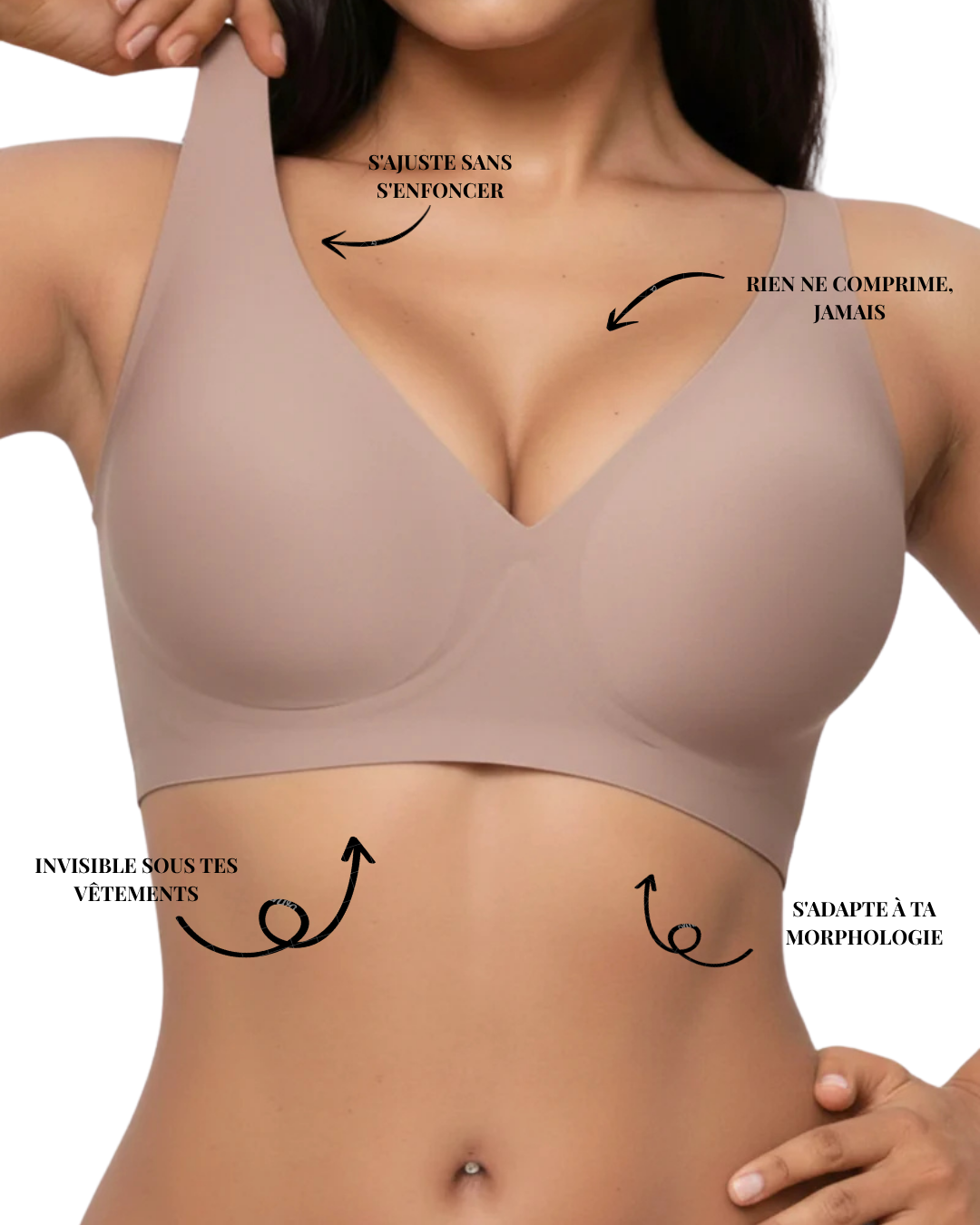 Le soutien-gorge qui tient sans faire mal